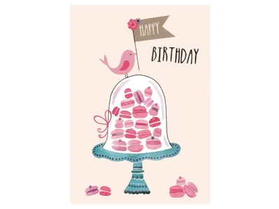 Cartolina Auguri Compleanno Mamma