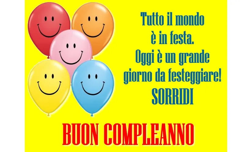 Frasi Auguri Compleanno