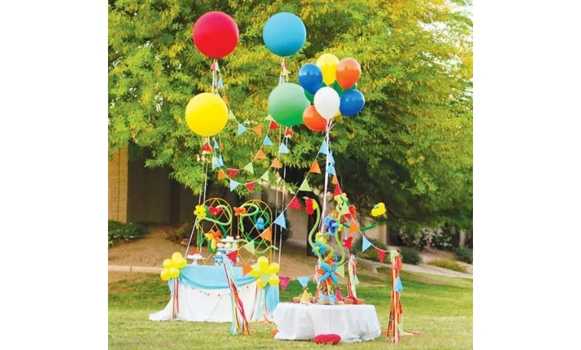 Palloncini per una festa di compleanno