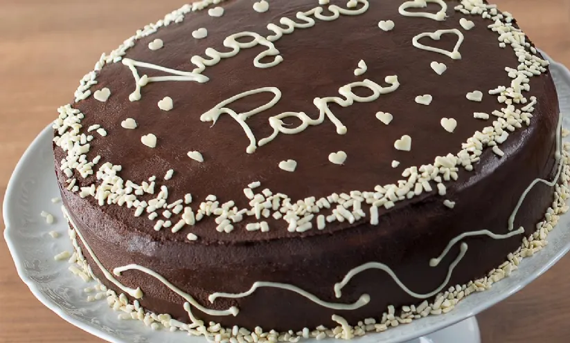 torta cioccolato compleanno papà