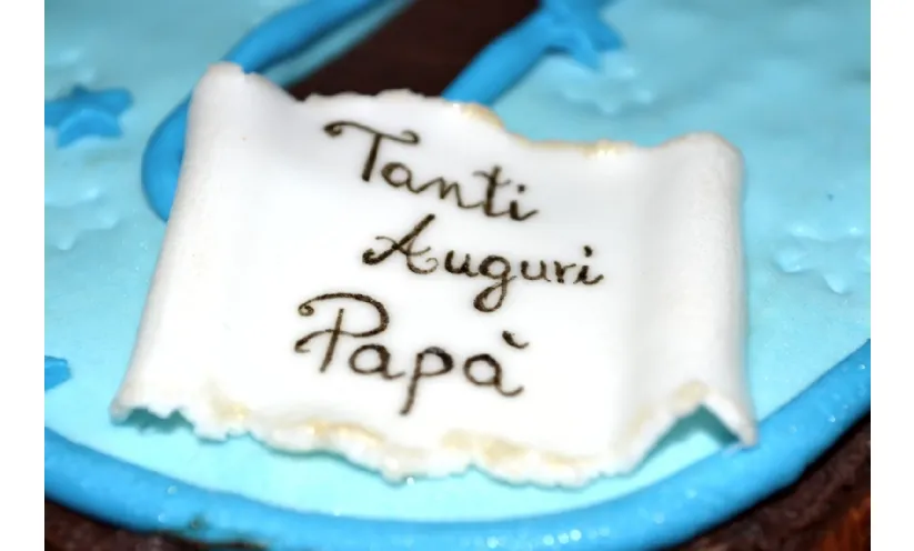 Torta compleanno papà