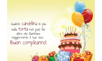 Frasi auguri compleanno