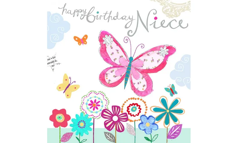 Farfalle sui biglietti di auguri