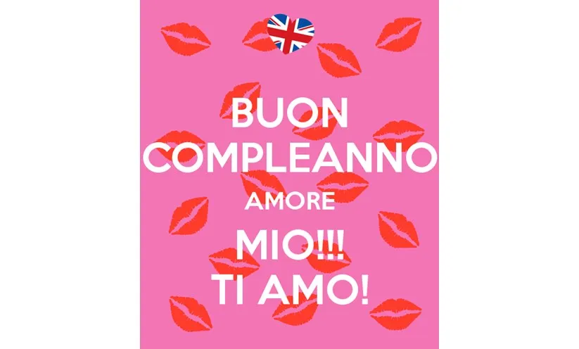 Biglietti buon compleanno amore mio