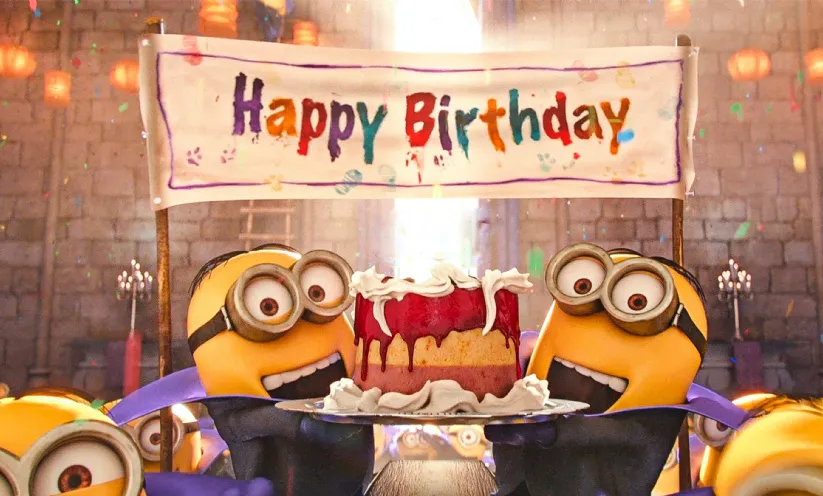 Immagini buon compleanno bambini  minions